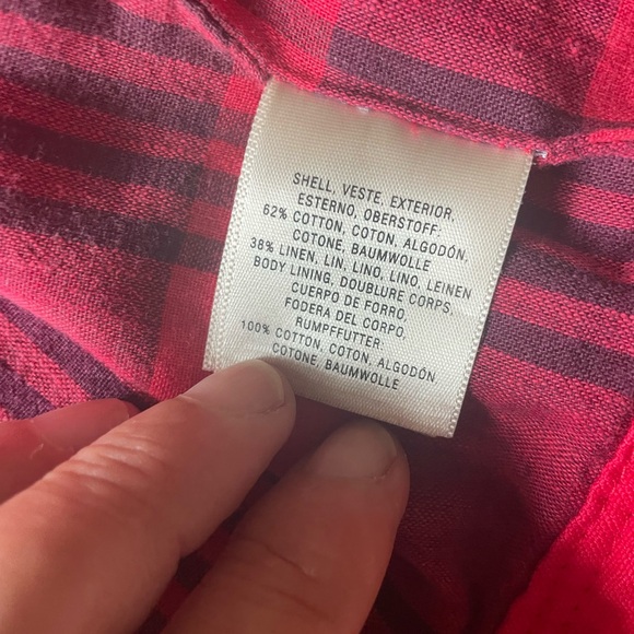 Anthropologie Elevenses Red jacket. Sz.M. - Picture 7 of 10